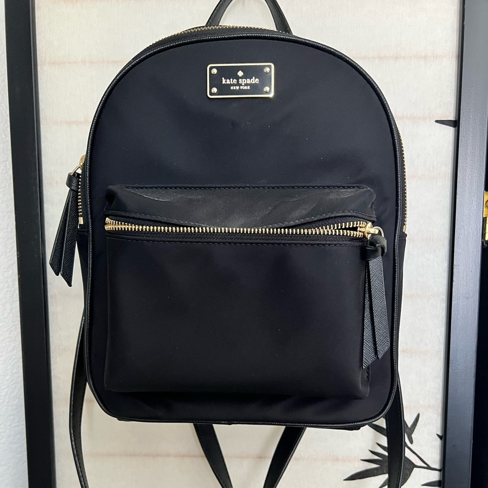 Kate Spade Black Backpack
